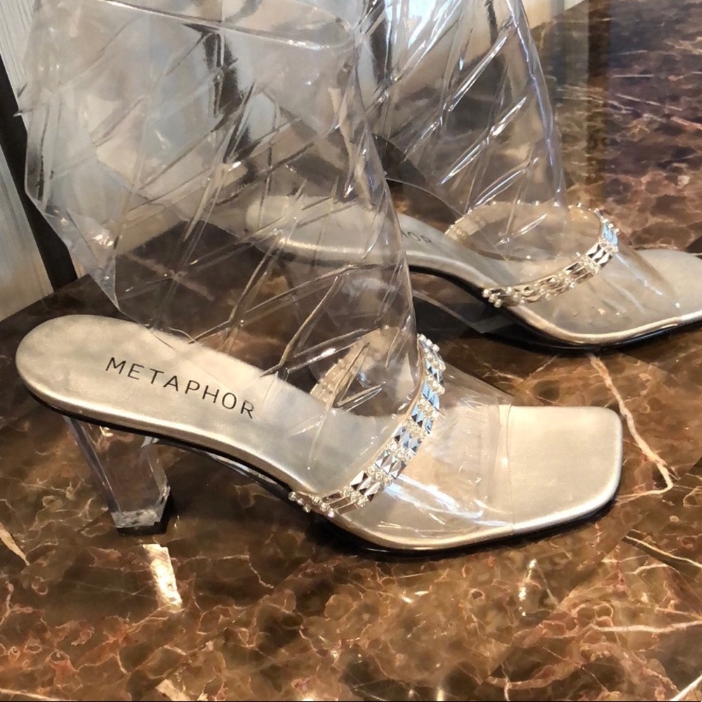 Metaphor Clear Heels